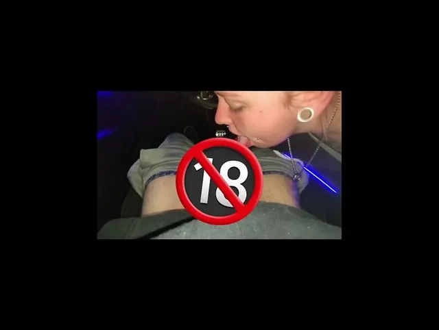 Den Schwanz im Auto geblasen