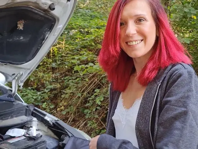 Die beste Autopannen Belohnung die ER je Hatte :-)