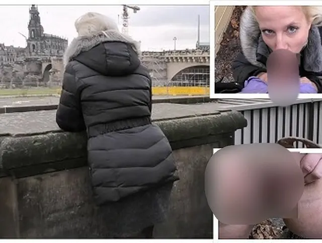 Deutsche Amateure: Public Sex in Dresden