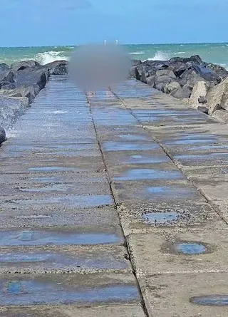 was für ein Tag am Strand....
