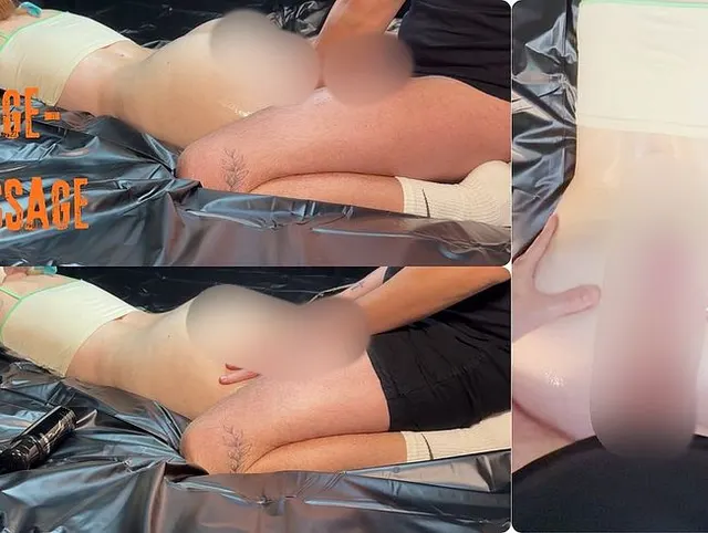 Ölige Massage vom Stiefbruder eskaliert! Fast gefistet!?