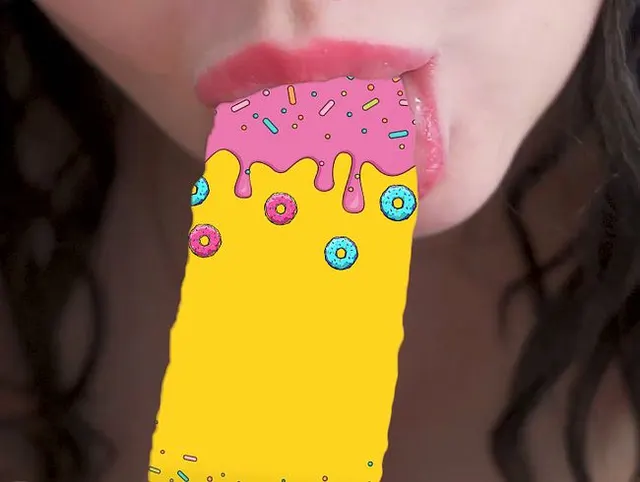 Blowjob in Nahaufnahme