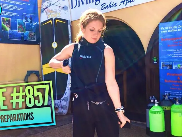 Dive #857 - Preparations
