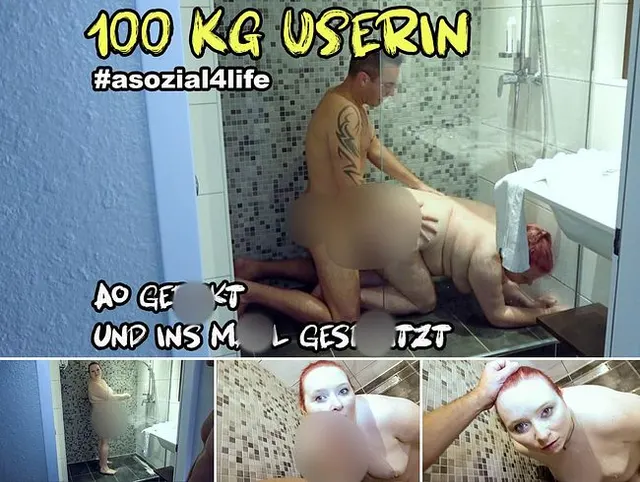 100kg Userin AO gefickt asozial4life
