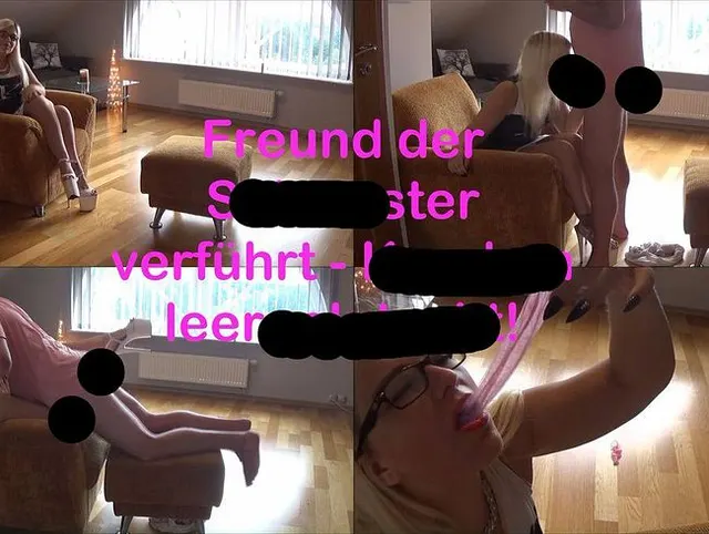 Freund der Schwester verführt - Kondom leergelutscht!