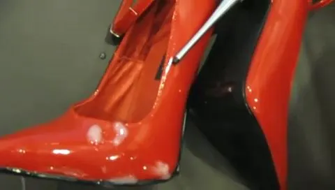 Heiße rote Heels