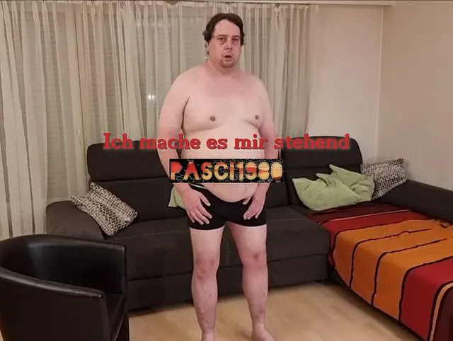 Ich mache es mir stehend
