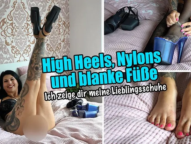 High Heels, Nylons und leere Füße - Ich zeige dir meine ...