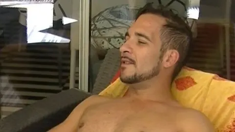 Fucked bareback the huge cock of LITO