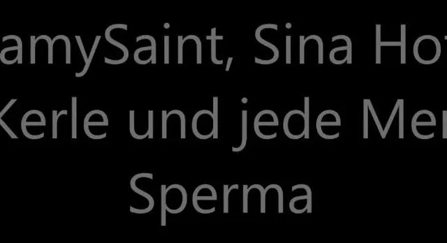 SamySaint und SinaHot im Spermarausch 4.Teil