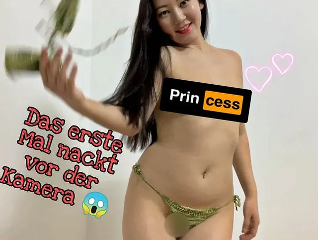 Das erste Mal nackt vor der Kamera!