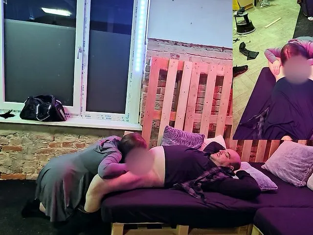 Luna: Blowjob auf der Baustelle