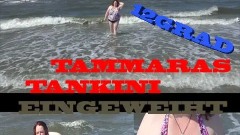 Bei 12 Grad Wassertemperatur tankini getestet