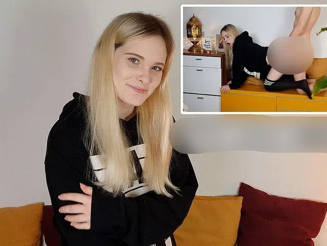 Mitbewohner fickt mich spontan auf der Kommode – Reverse Cowgirl & Creampie!