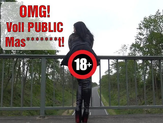OMG! Voll PUBLIC masturbiert!