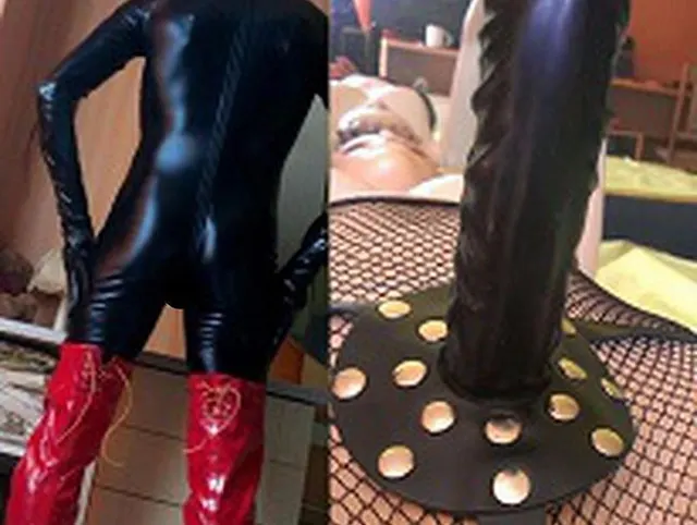 Anal Strapon reiten