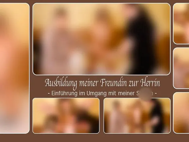 Ausbildung meiner Freundin zur Herrin - Einführung im Umgang mit meiner Sklavin -