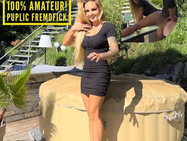 100 % Amateur! ÖFFENTLICHER Fremdfi**!