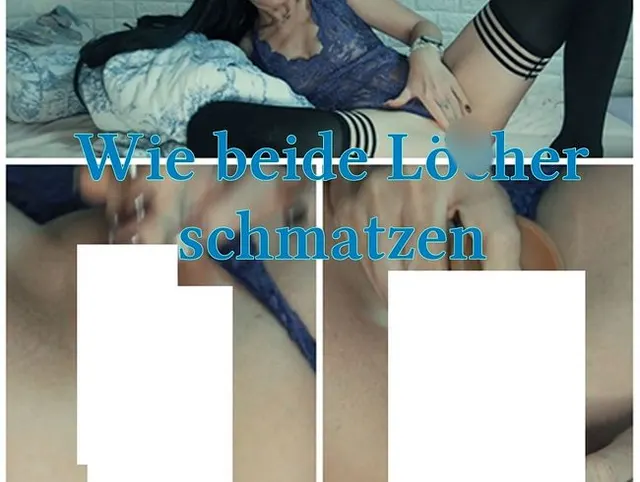 Wie beide Löcher schmatzen
