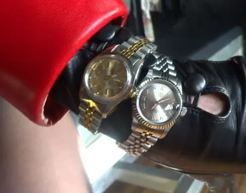 Luxusuhren Fetisch Clip