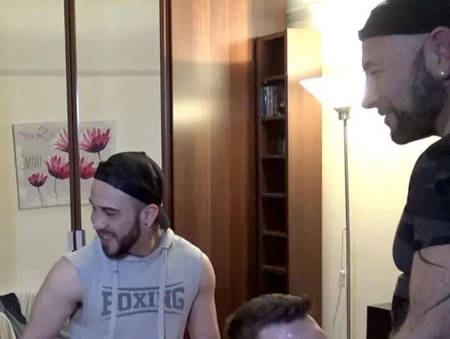 THOMAS grazaino straigth curious fucked bareback by xxl cok in paris