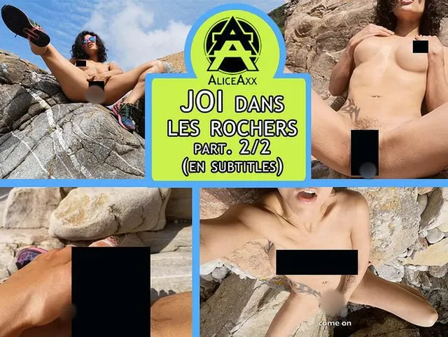 Komm und genieße mit mir in den Felsen. JOI Französisch . PART 2/2 (english subtiles)