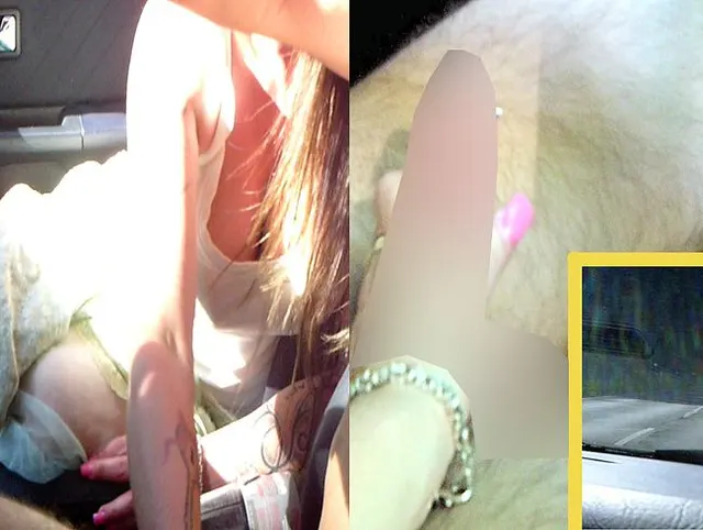 GEB.FAHRT durch STADT HANDJOB SCHWANZpiercing !!