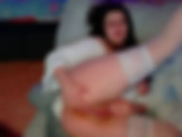 Finger Ass in White dress and White Nylons