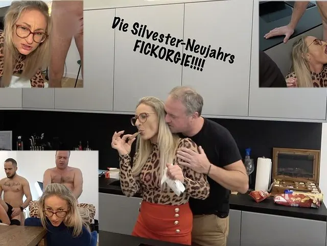 Die Silvester-Neujahrs FICKORGIE!!!! (1x Squirting)