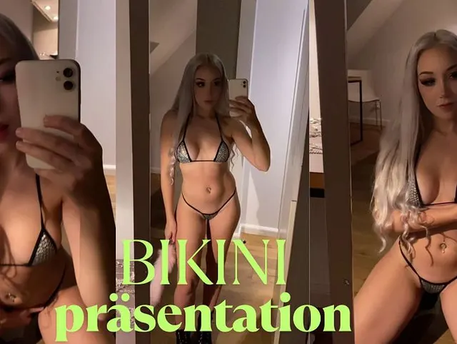 Lady-Khaleesi’s Sexy Bikini Präsentation – Heißer Teaser! (Keinen Ton)