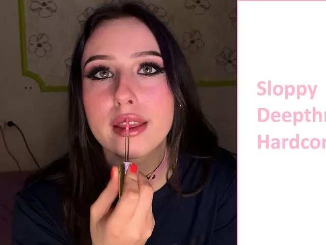 Vorschau aus Grüne Augen: Glänzende Lippen HARDCORE DEEPTHROAT