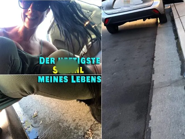 Der heftigste Strahl meines Lebend. Die Piss-Fontäne