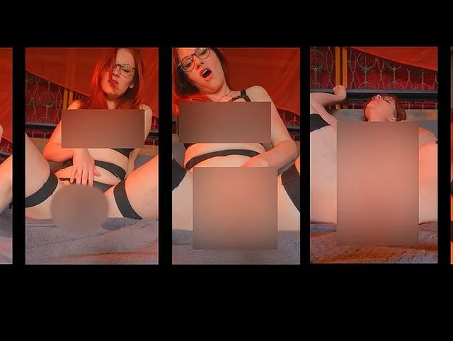 Goth Milf besorgt es sich selbst
