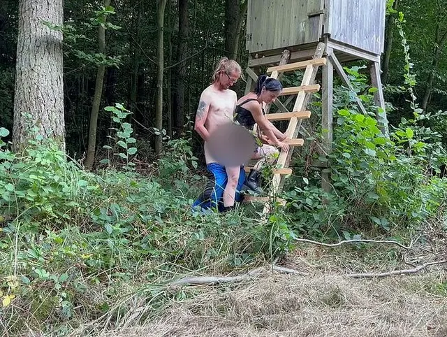 Spontan im Wald gefickt