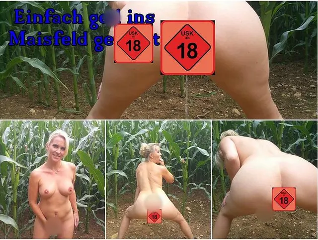 Ins Maisfeld gepisst