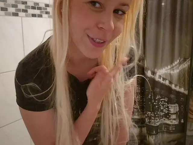 Schön die Dusche eingesaut