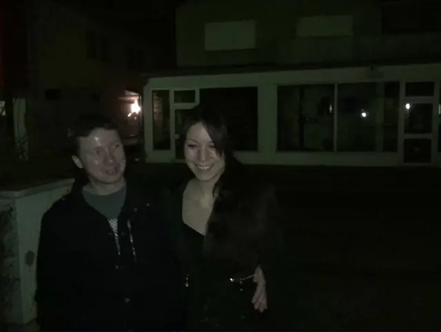 Nach der Disco aufgegabelt