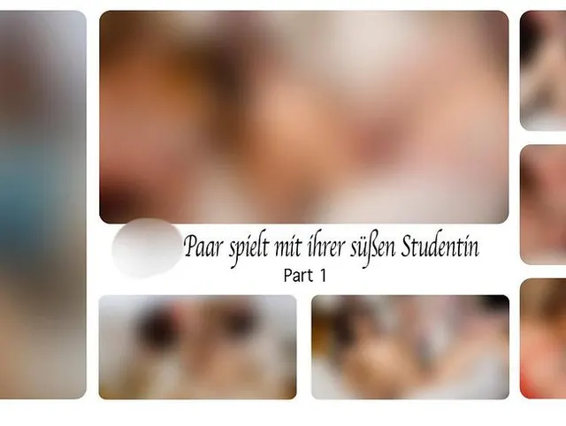 Geiles Paar spielt mit ihrer süßen Studentin - Part 1