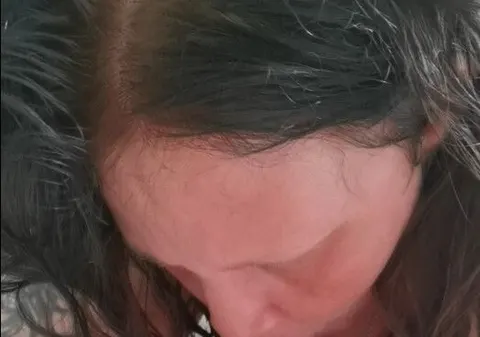 Nach dem Duschen wollte Steffi unbedingt meinen Schwanz lutschen