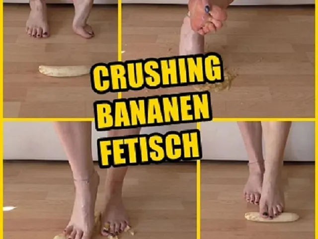 Crushing Bananen Fetisch