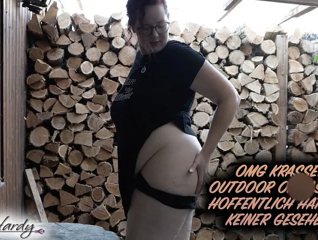 OMG krasser outdoor Orgasmus.. hoffentlich hat mich keiner gesehen
