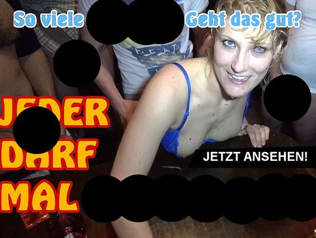OMG - So viele Schwänze in meiner Fotze | Gangbang