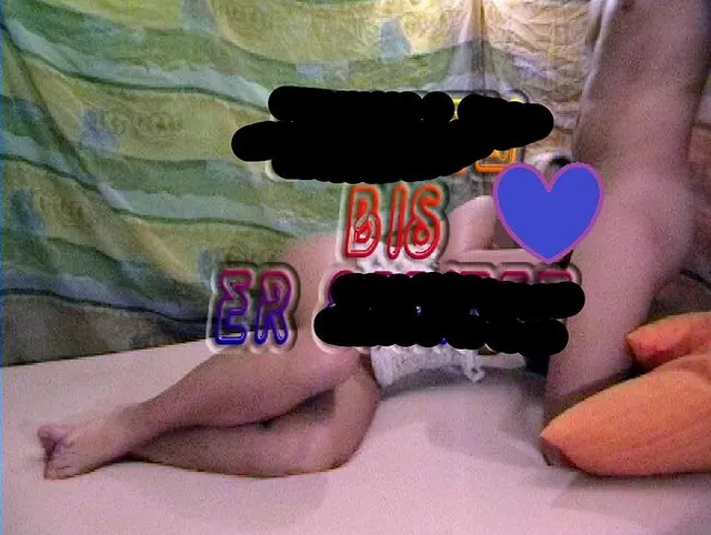 Blasen bis er spritzt