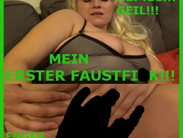 Mein erster Faustfick!!! Mit GERADE mal 18!!!