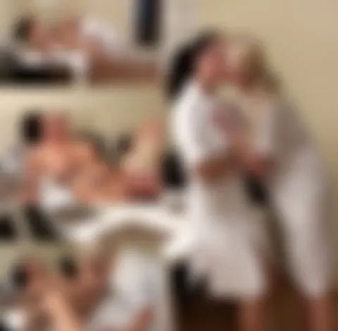 Krasse Lesbenorgie im Schwesternzimmer!