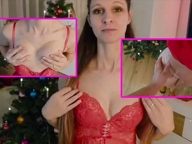 Für die fleißige Elfe gibt es eine Zuckerstange zu Weihnachten!