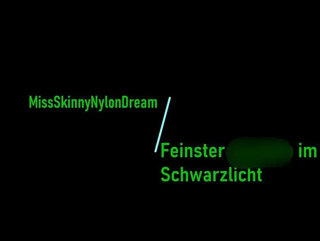 Feinster Handjob im Schwarzlicht