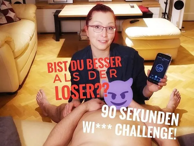 90 Sekunden Wichs Challenge. - Bist du besser als der Loser ?