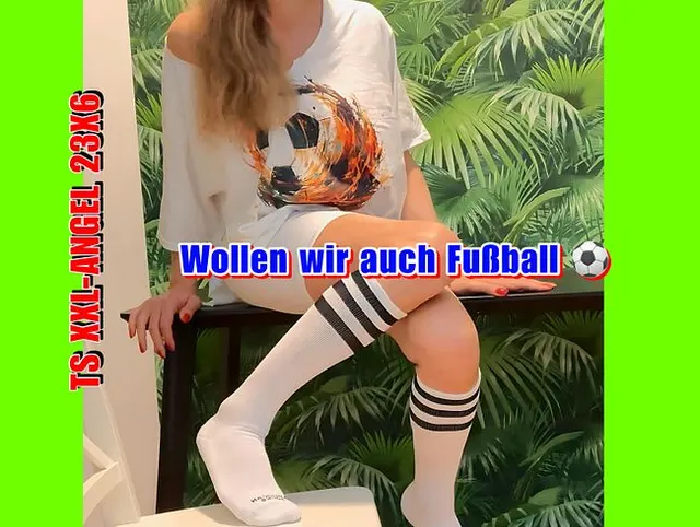 TSXXL-ANGEL23X6 Wollen wir auch Fußball spielen