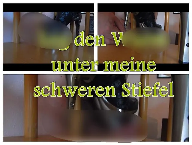 Leg den Wurm unter meine schweren Stiefel
